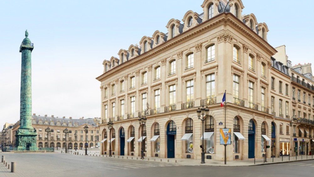 Louis Vuitton, Place Vendôme, Paris.