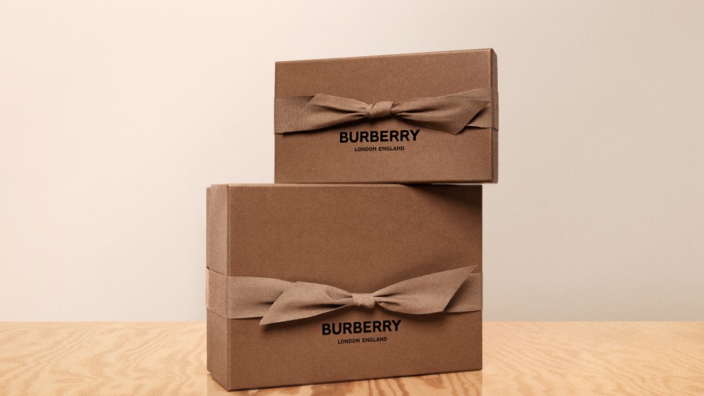 Burberry's New Packaging