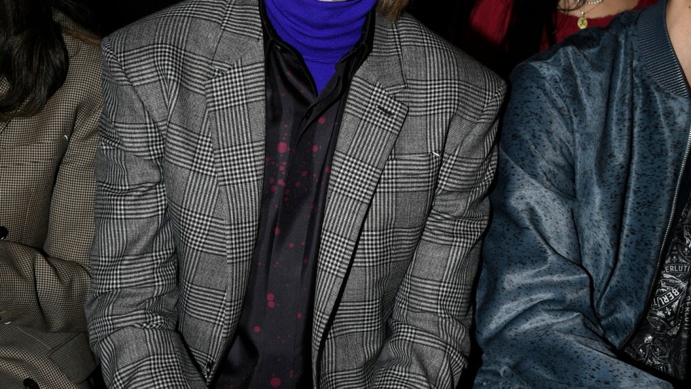 Charlie Plummer front row at Berluti Men's Fall 2020 show