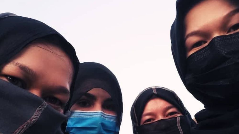Afghan women part of the Pink Shuttle program are being fled out of the country with the help of OTB Foundation.