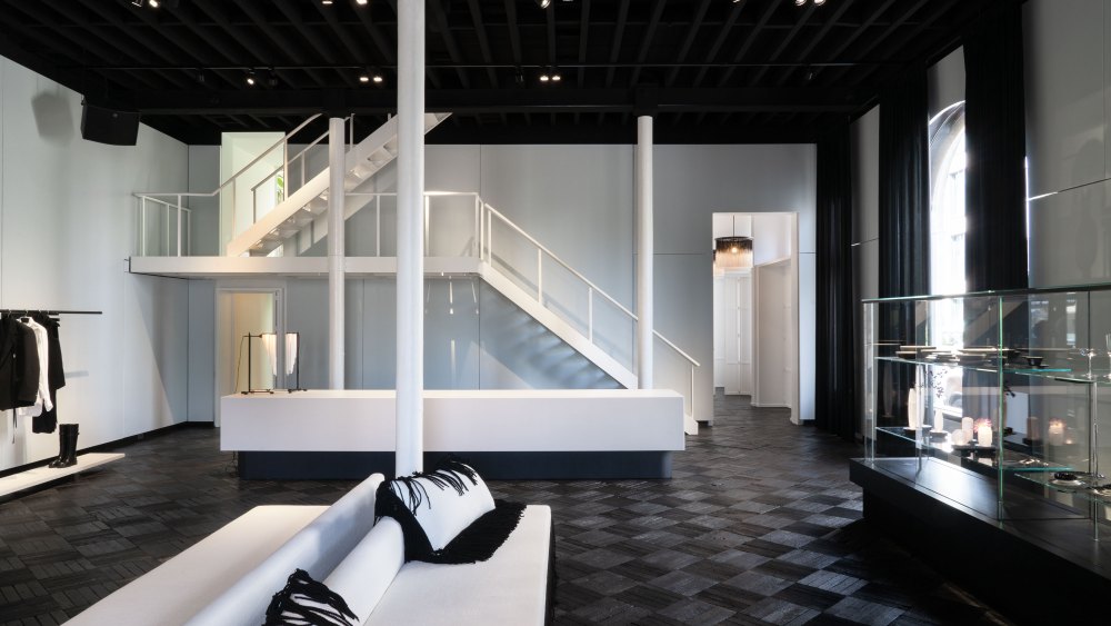 Inside the Ann Demeulemeester flagship.