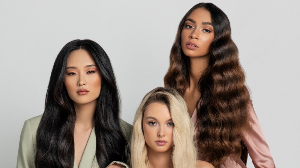 women with hair extensions