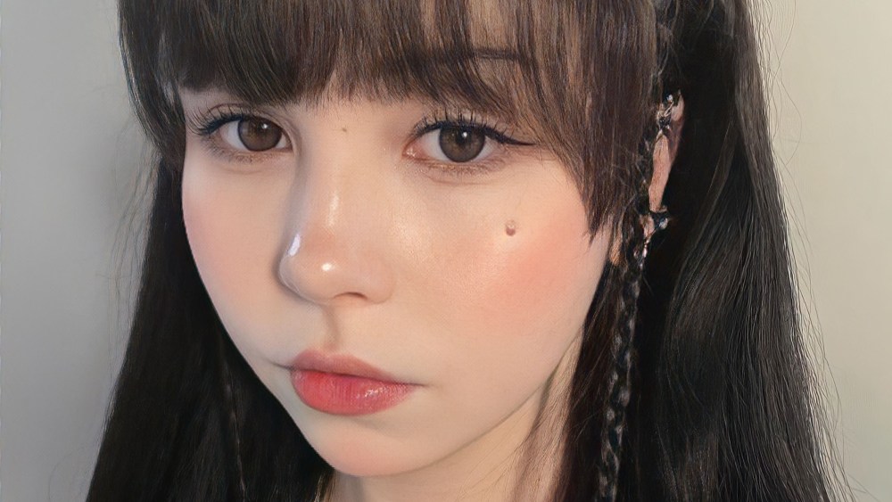 The #DouyinMakeup hashtag on Instagram has 1.6 billion views. Core tenets of the minimalist look include glowing skin and shimmering eye shadow.