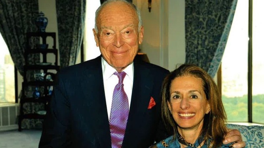 Leonard Lauder and Rose Marie Bravo
