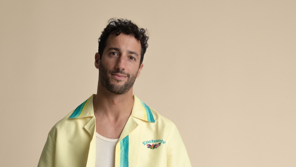 Daniel Ricciardo on fashion line Enchante and the rise of fame from Formula 1.