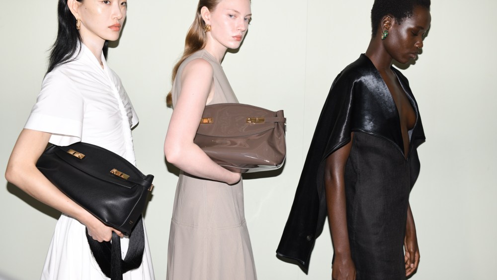 Backstage at Ferragamo RTW Spring 2024