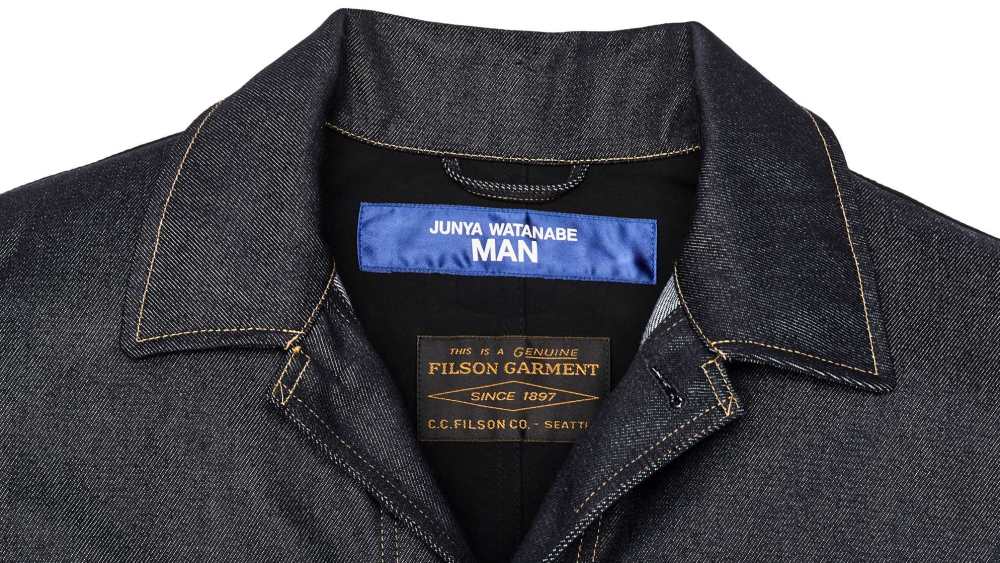 Filson teams with Junya Watanabe on custom Denim Cruiser jacket