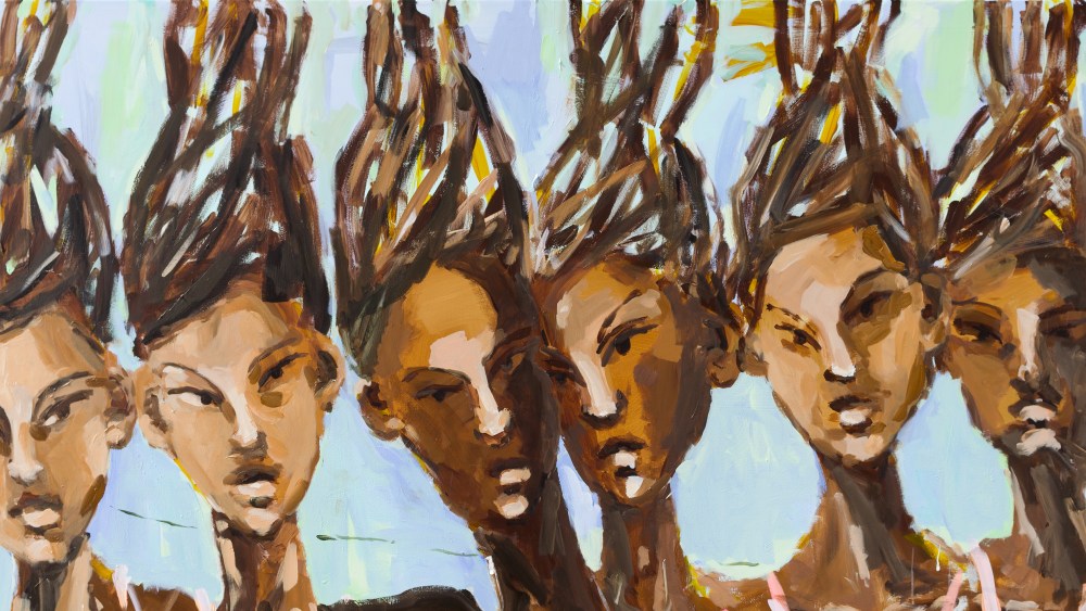 A painting by Mie Olise Kjærgaard, for Chloé Arts.