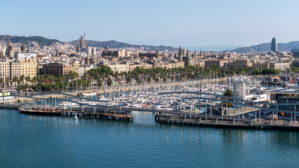 Barcelona is the set for the 37th America's Cup sailing race, with Louis Vuitton as title sponsor.