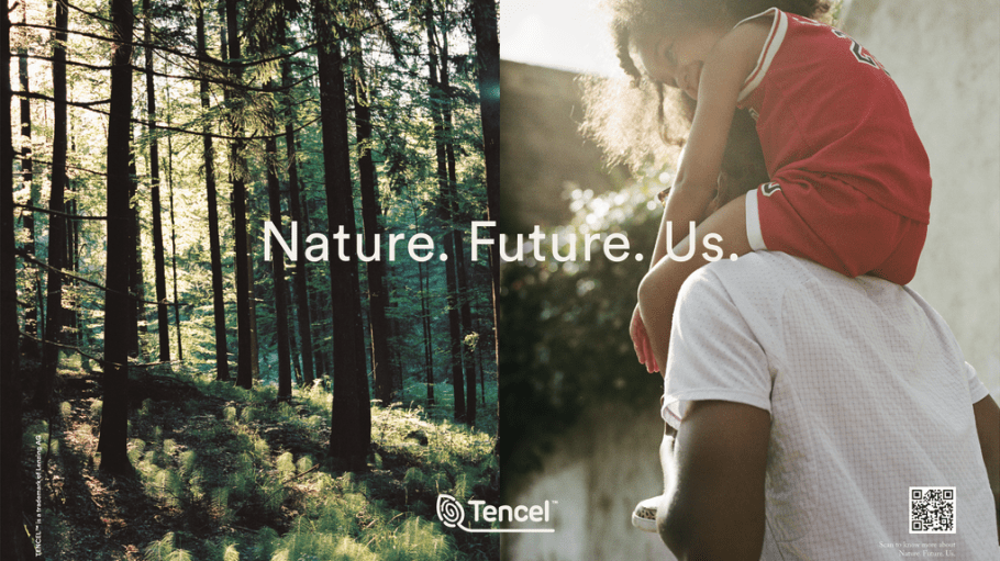 The TENCEL™ brand has introduced a new theme: “Nature, Future, Us.”