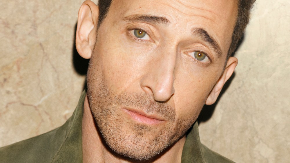 Adrien Brody in Cos' spring campaign.