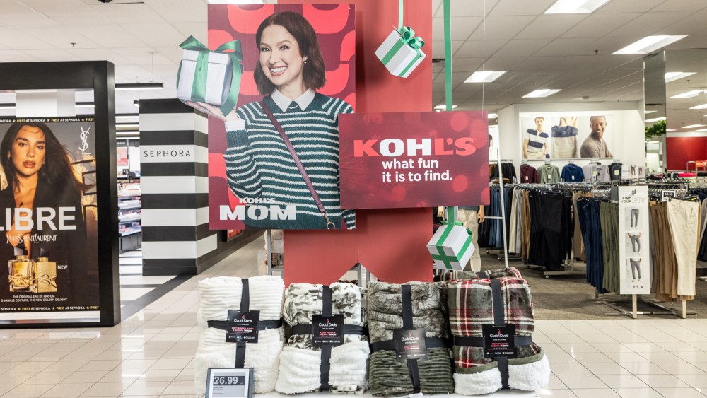Actress Ellie Kemper is front and center in Kohl's holiday marketing.