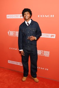 Ayanna Patterson at the 2026 WNBA Draft held at The Shed at Hudson Yards on April 13, 2026 in New York, New York. (Photo by Kristina Bumphrey/WWD via Getty Images)