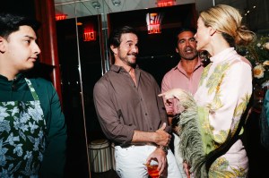 Jake Deutsch, Brian Atwood and Carolyn Murphy