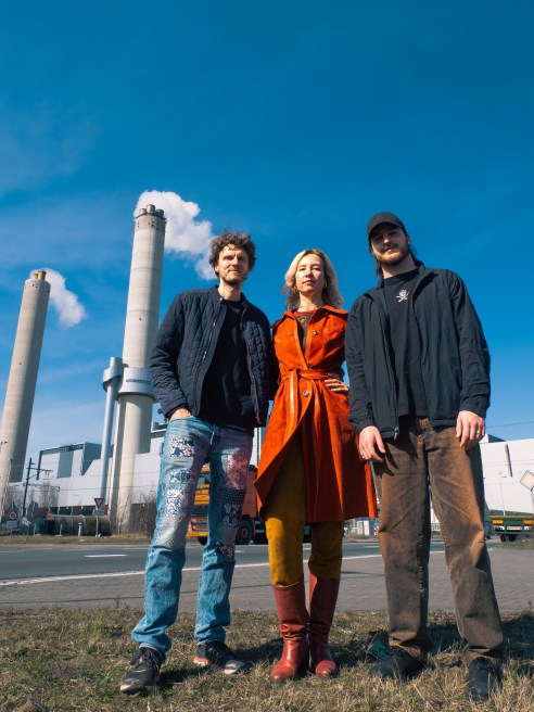 VNYX Founders Vincent van der Holst, Romy Goedhart and Balazs Kosa