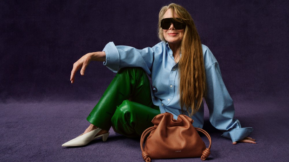 Sissy Spacek in Loewe's 180th anniversary campaign.